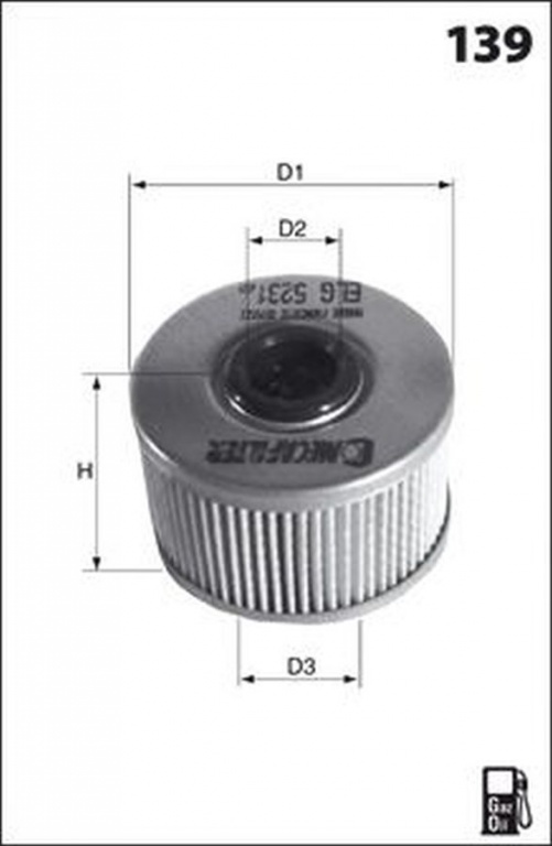Filtru combustibil OPEL ASTRA G caroserie F70 LUCAS FILTERS LFDE113