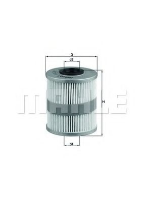 Filtru combustibil OPEL MOVANO B caroserie (2010 - 2016) MAHLE ORIGINAL KX 218D piesa NOUA