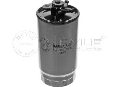 Filtru combustibil OPEL OMEGA B combi (21_, 22_, 23_), BMW 5 limuzina (E39), BMW 5 Touring (E39) - MEYLE 314 323 0000