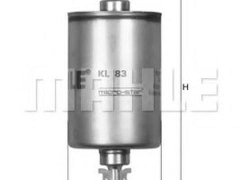 Filtru combustibil OPEL TIGRA TwinTop (2004 - 2020) MAHLE ORIGINAL KL 83