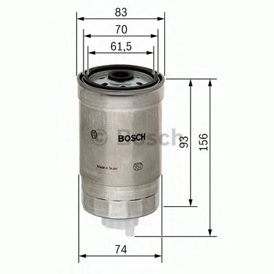 Filtru combustibil OPEL VECTRA B Combi (31) (1996 