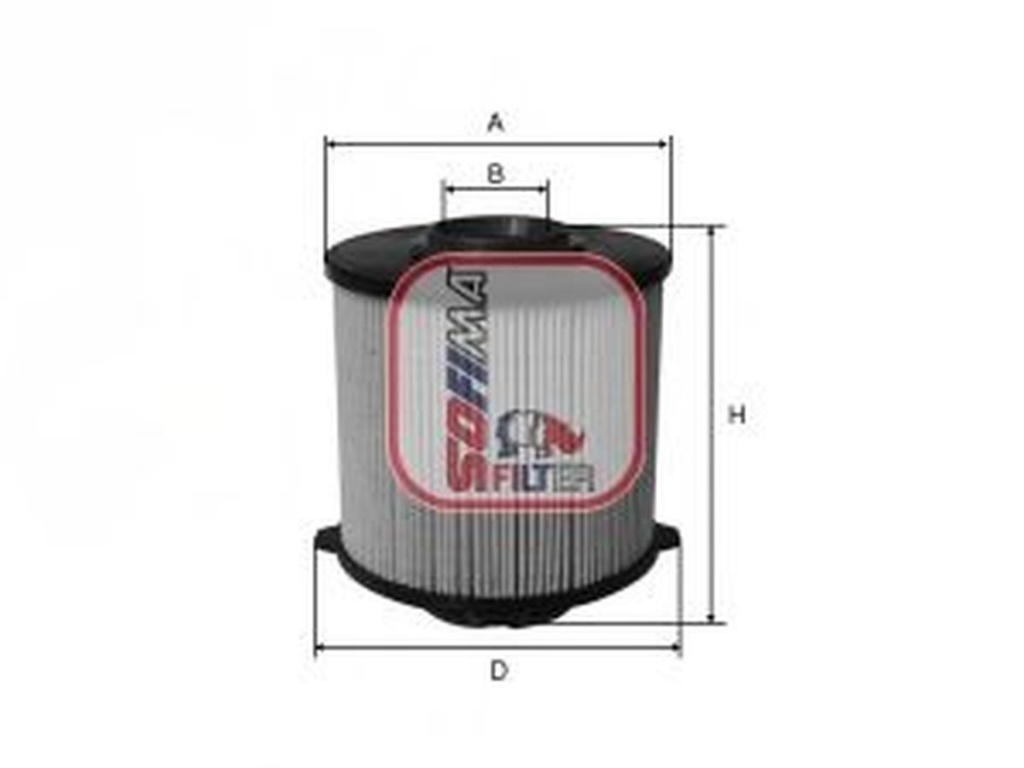 Filtru combustibil OPEL ZAFIRA TOURER C P12 SOFIMA S6058NE