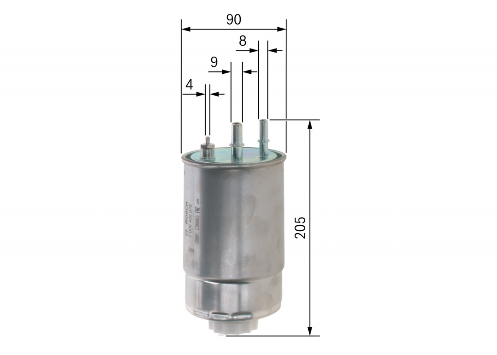 Filtru combustibil pentru CITROEN JUMPER II bus 2011-2016