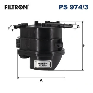 Filtru combustibil pentru PEUGEOT BIPPER (AA_) 200