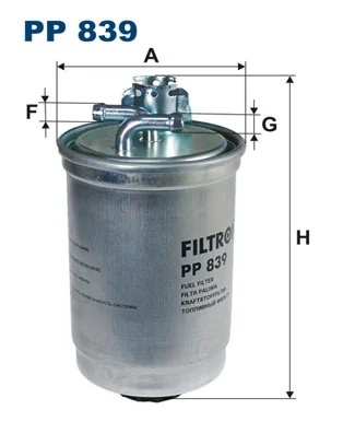 Filtru combustibil pentru VW GOLF II Van (19E, 1G1) 1983-1991