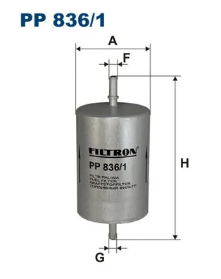 Filtru combustibil pentru VW PASSAT B3/B4 Variant (3A5, 35I) 1995-1996