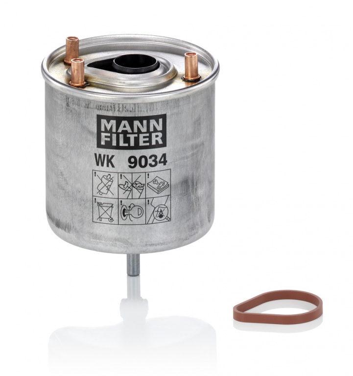 Filtru combustibil # Peugeot 2008 2013 2014 2015 2016 2017 2018 2019 2020 2021 2022 2023 2024 2025 # WK 9034 z # MANN FILTER