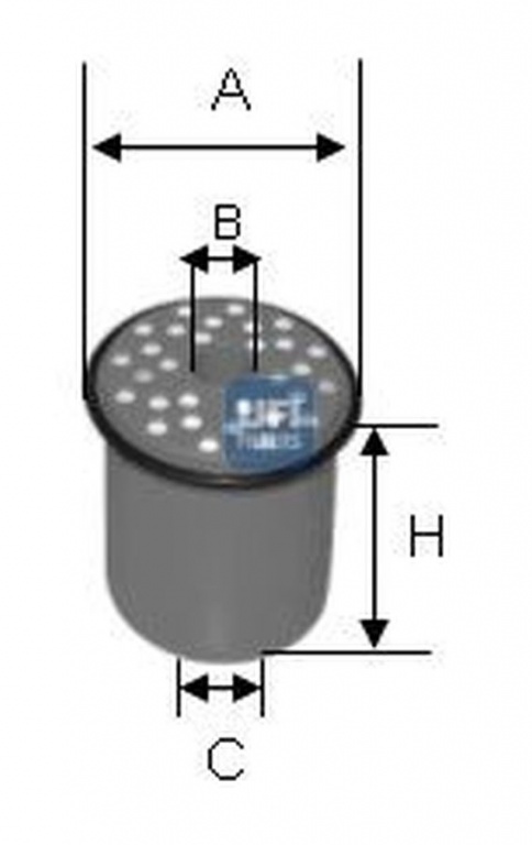 Filtru combustibil PEUGEOT 406 Break 8E F UFI 24.389.00