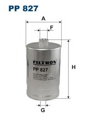 Filtru combustibil PP827 FILTRON pentru Alfa romeo
