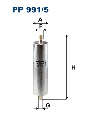 Filtru combustibil PP991 5 FILTRON pentru Audi A6