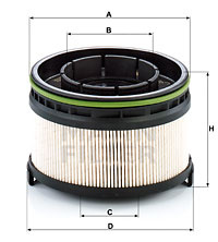 Filtru combustibil (PU11002ZKIT MANN-FILTER) MERCEDES-BENZ