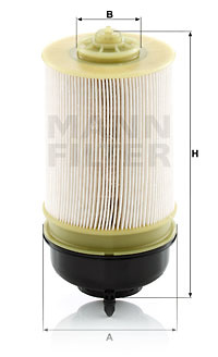 Filtru combustibil (PU120022Z MANN-FILTER) Class,MERCEDES-BENZ,SETRA,SISU
