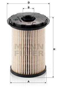 Filtru combustibil (PU731X MANN-FILTER) NISSAN,OPEL,RENAULT,VAUXHALL