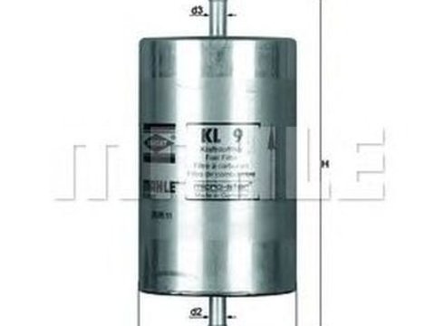 Filtru combustibil RENAULT ESPACE III JE0 KNECHT KL9