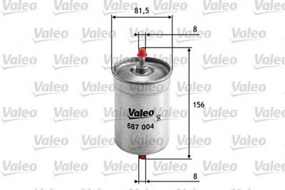 Filtru combustibil RENAULT ESPACE III JE0 VALEO 58