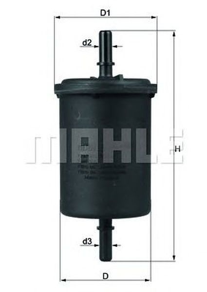Filtru combustibil RENAULT KANGOO GRAND KANGOO KW0