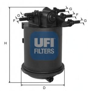 Filtru combustibil RENAULT LAGUNA I I (B56_, 556_)