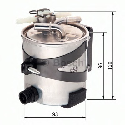 Filtru combustibil # Renault Megane 2003 2004 2005 2006 2007 2008 # F 026 402 016 # BOSCH