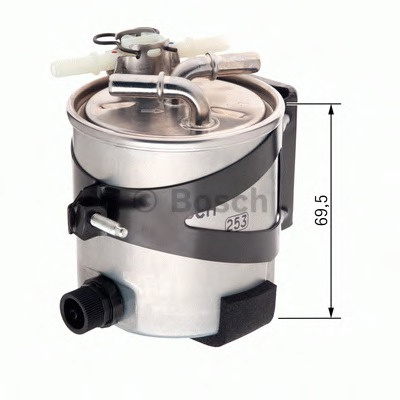 Filtru combustibil # Renault Megane 2003 2004 2005 2006 2007 2008 # F 026 402 061 # BOSCH