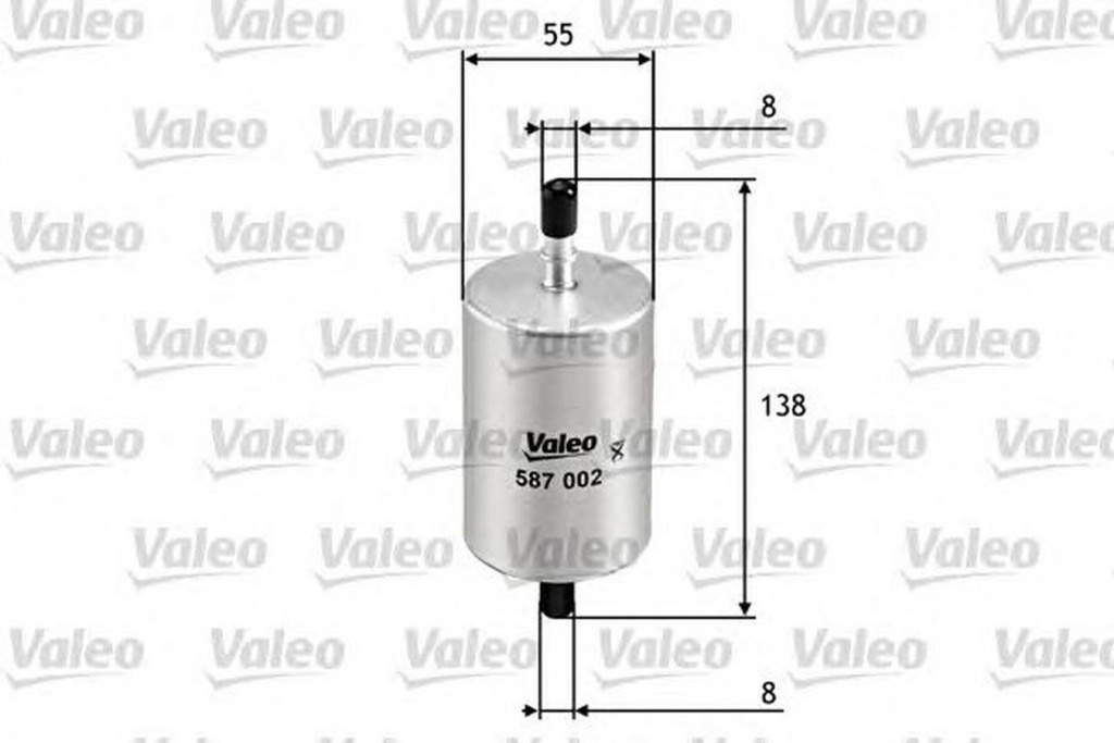 Filtru combustibil RENAULT MEGANE III hatchback BZ0 VALEO 587002 PieseDeTop