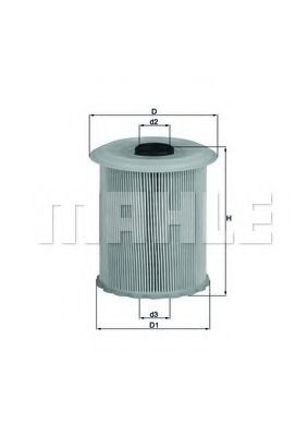 Filtru combustibil RENAULT MEGANE Scenic (JA0/1_) (1996 - 2001) KNECHT KX 75D