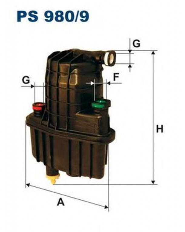 Filtru combustibil RENAULT MODUS GRAND MODUS F JP0