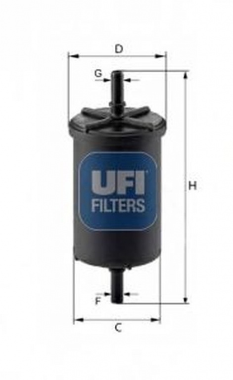 Filtru combustibil RENAULT MODUS GRAND MODUS F JP0 UFI 31.948.00