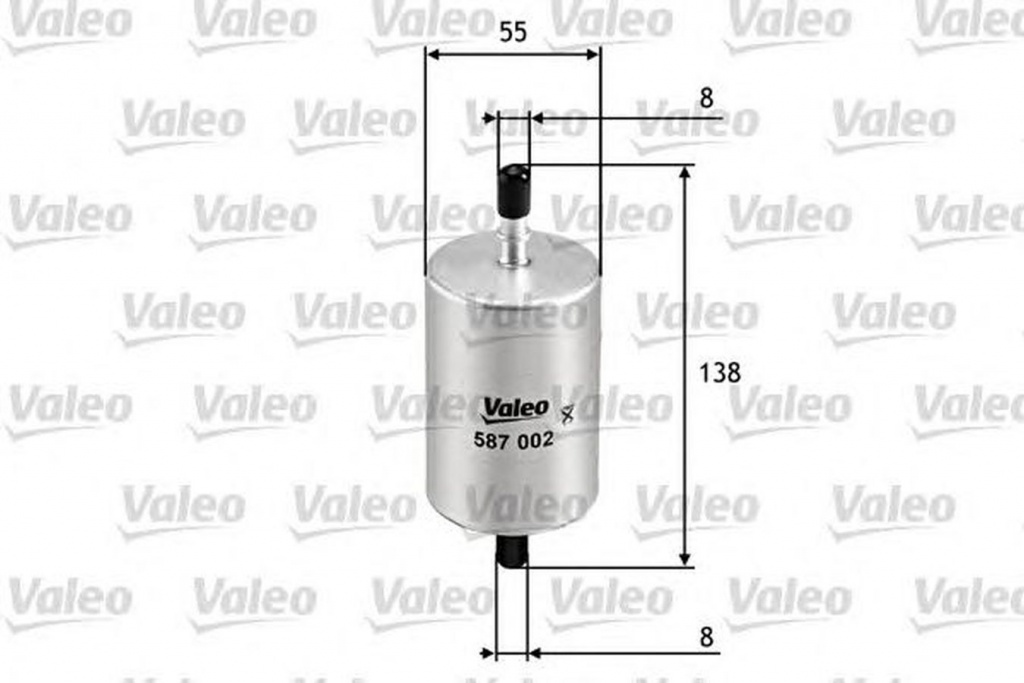 Filtru combustibil RENAULT SYMBOL I LB0 1 2 VALEO 587002