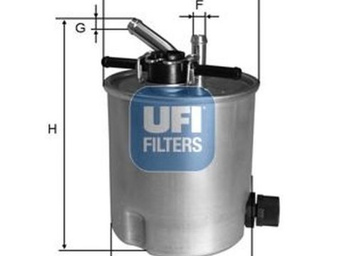 Filtru combustibil RENAULT TRUCKS Maxity UFI 5539400