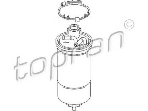 Filtru combustibil SEAT IBIZA IV 6L1 TOPRAN 109004 PieseDeTop