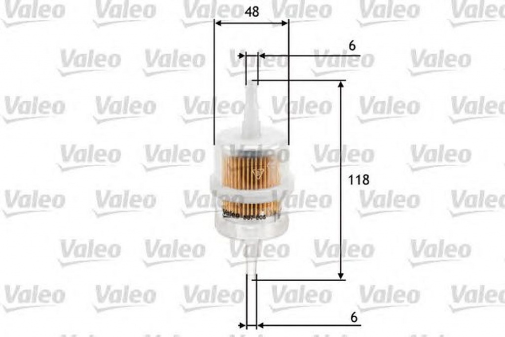 Filtru combustibil SKODA FELICIA I 6U1 VALEO 587005