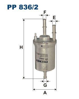 Filtru combustibil # Skoda Yeti 2009 2010 2011 2012 2013 2014 2015 2016 2017 # PP836 2 # FILTRON