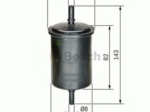 Filtru combustibil SMART CROSSBLADE (450) (2002 - 2003) BOSCH 0 450 902 161