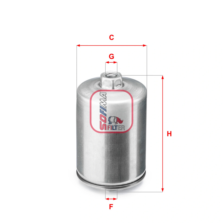 Filtru combustibil Sofima AUDI A6 C4 Avant (4A5) 1996-1997 - S 1748 B