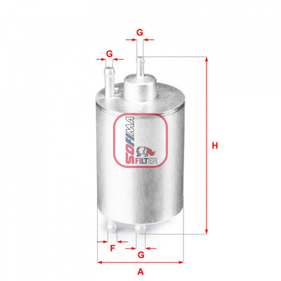 Filtru combustibil SOFIMA S 1841 B