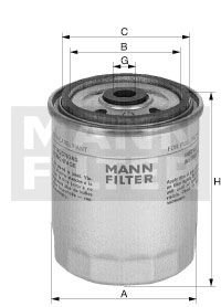 Filtru combustibil SP 3008-2 x MANN-FILTER