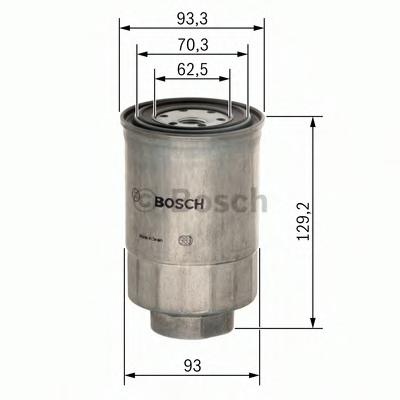 Filtru combustibil TOYOTA COROLLA hatchback (_E10_), TOYOTA COROLLA limuzina (_E8_), TOYOTA T18 hatchback (_E7_, T18) - BOSCH 1 457 434 438