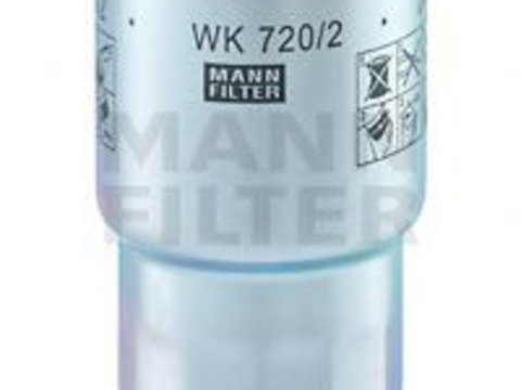 Filtru combustibil TOYOTA COROLLA Verso (ZDE12_, CDE12_) (2001 - 2004) MANN-FILTER WK 720/2 x