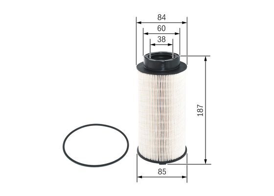 Filtru combustibil # Volvo 760 1984 1985 1986 1987