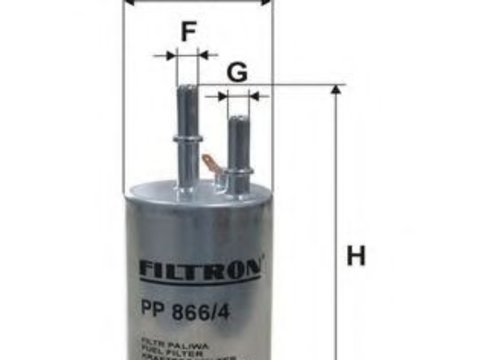 Filtru combustibil VOLVO XC70 II (2007 - 2016) FILTRON PP866/4