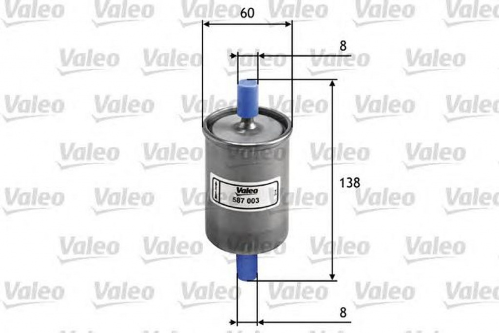 Filtru combustibil VW CADDY II combi 9K9B VALEO 587003 PieseDeTop
