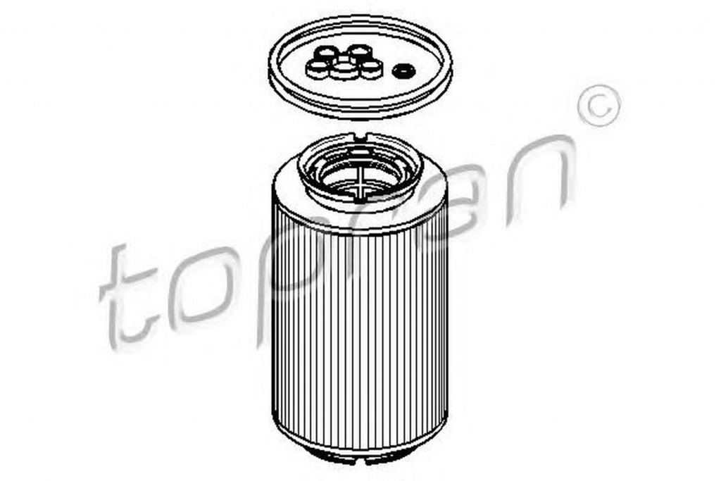 Filtru combustibil VW CADDY III caroserie 2KA 2KH 