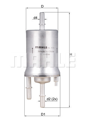 Filtru combustibil # Vw Eos 2006 2007 2008 # KL 572 # KNECHT