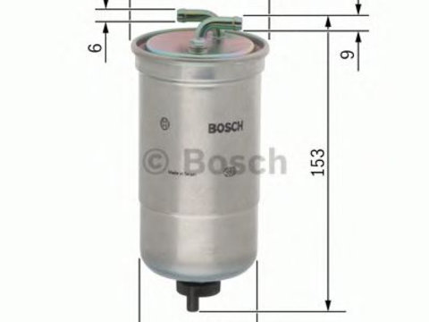 Filtru combustibil VW GOLF 3 Estate (1H5) (1993 - 1999) Bosch 0 450 906 172