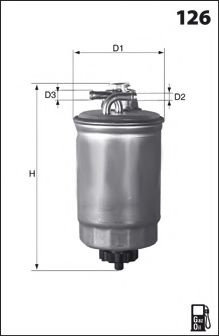 Filtru combustibil VW NEW BEETLE Cabriolet (1Y7) (