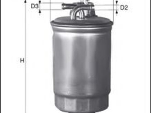 Filtru combustibil VW NEW BEETLE Cabriolet (1Y7) (2002 - 2010) Dr!ve+ DP1110.13.0033