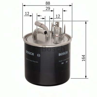 Filtru combustibil # Vw Passat 1998 1999 2000 # 0 986 450 509 # BOSCH