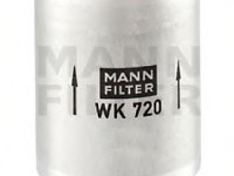 Filtru combustibil WK 720 MANN-FILTER pentru Mercedes-benz G-class Mercedes-benz E-class Mercedes-benz Clk Mercedes-benz C-class Mercedes-benz Sl Mercedes-benz S-class Mercedes-benz Cl-class Mercedes-benz Slk