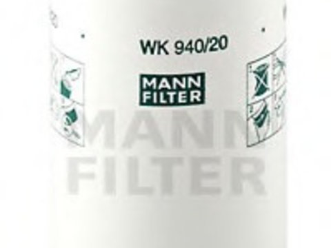 Filtru combustibil WK 940 20 MANN-FILTER