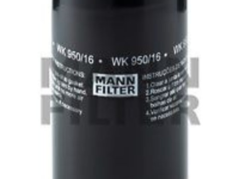 Filtru combustibil WK 950 16 x MANN-FILTER